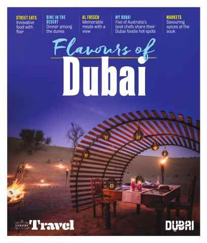 Luxury Travel issue Flavours of Dubai