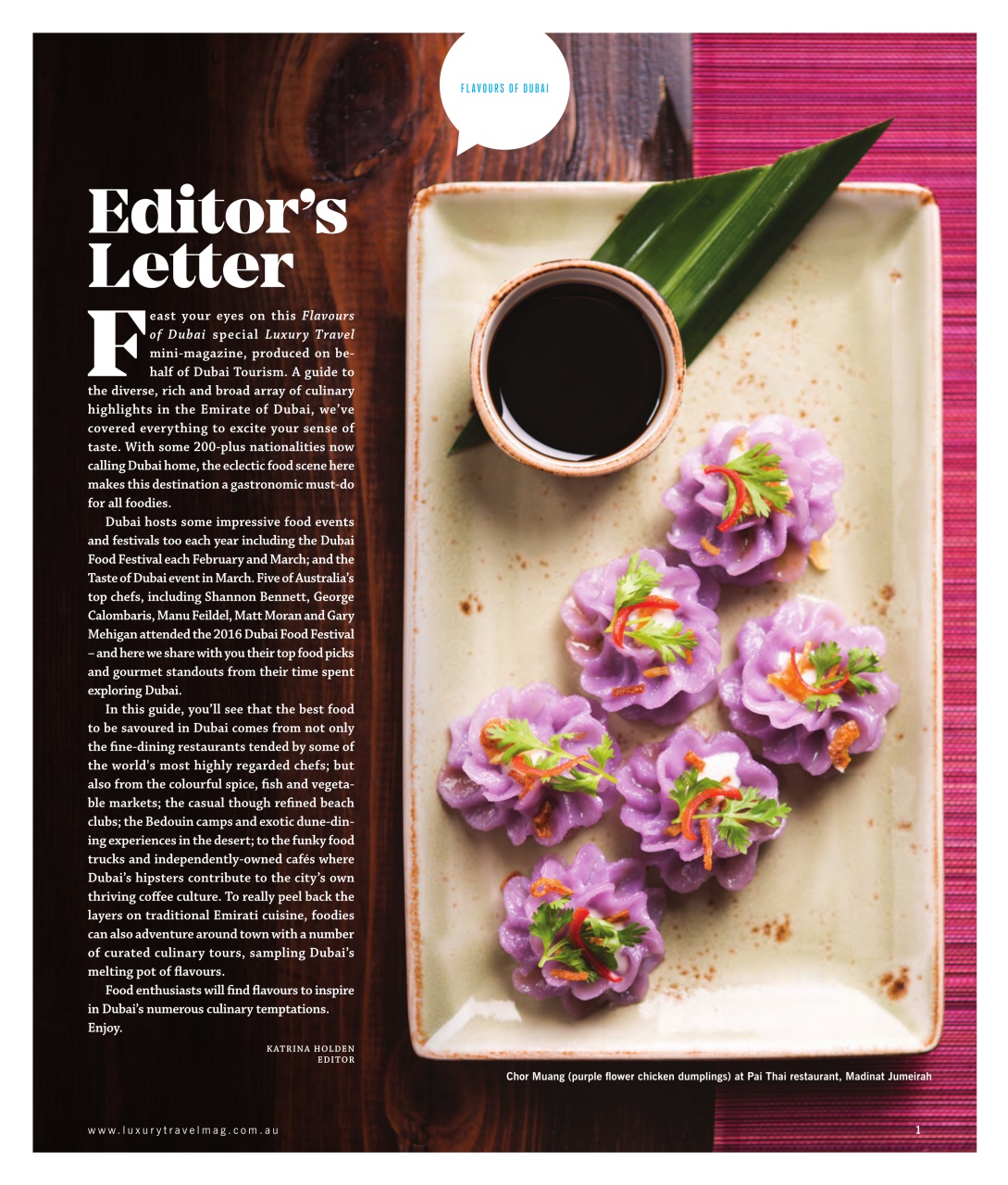 Luxury Travel Preview Pages