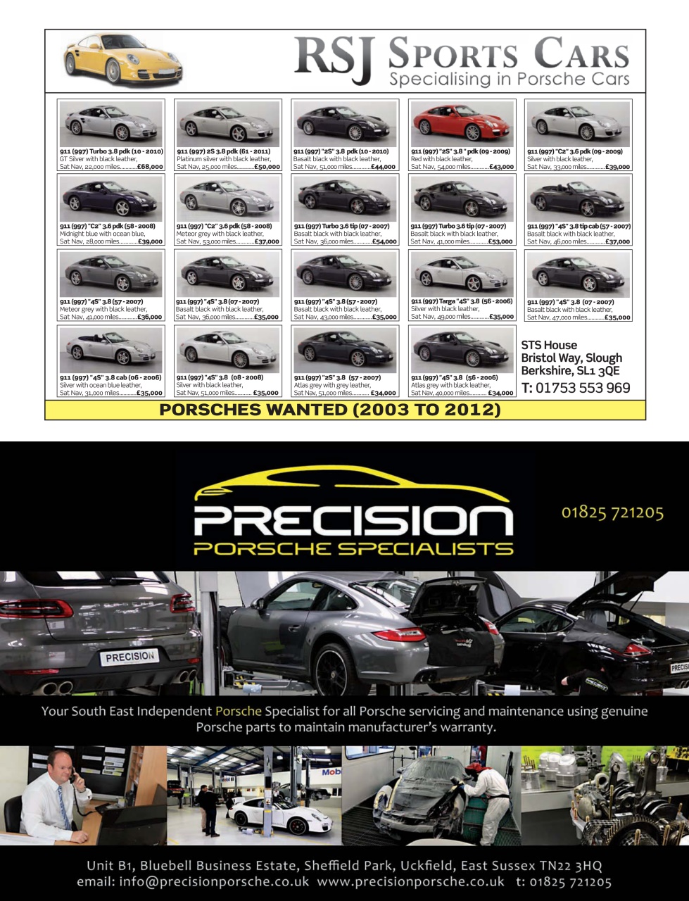 911 & Porsche World Preview Pages