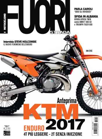 Motociclismo Fuoristrada 6 2016 issue Motociclismo Fuoristrada 6 2016