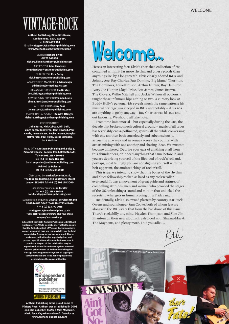 Vintage Rock Preview Pages