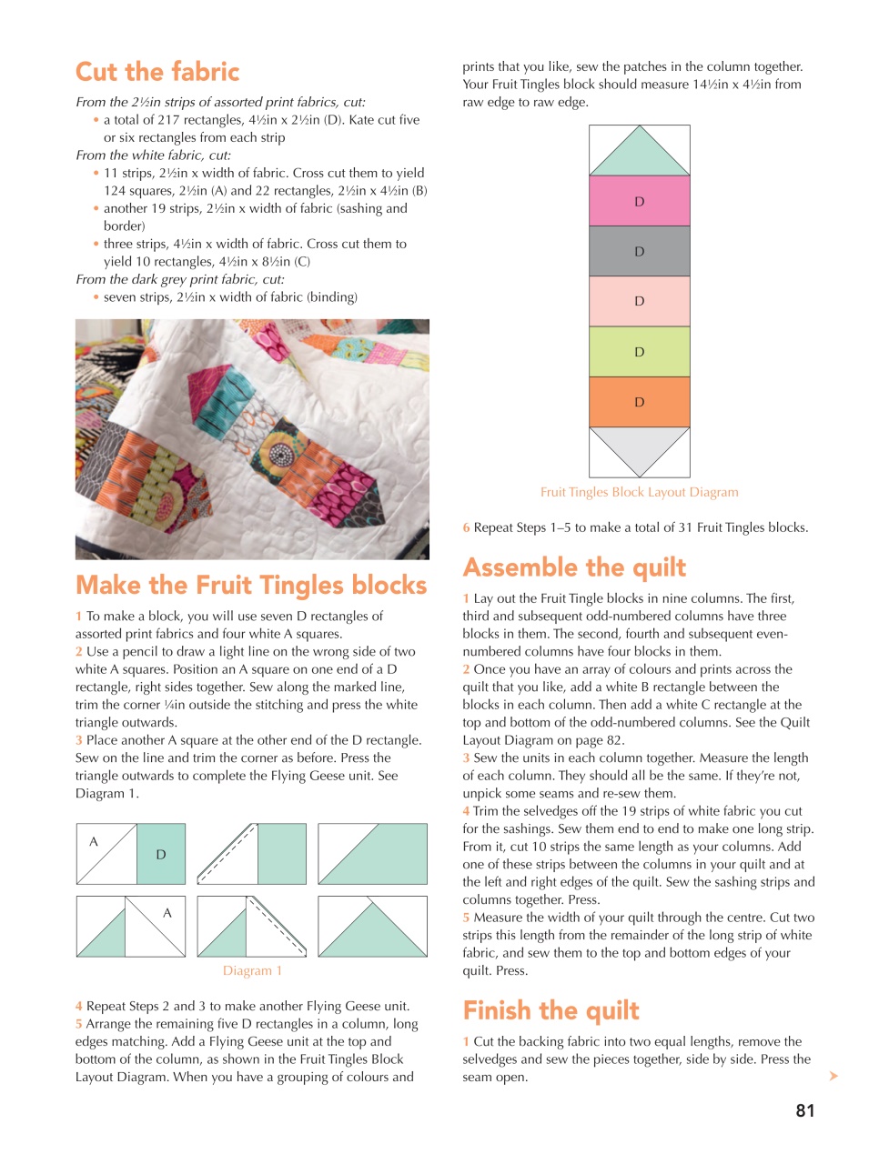 Quilters Companion Preview Pages
