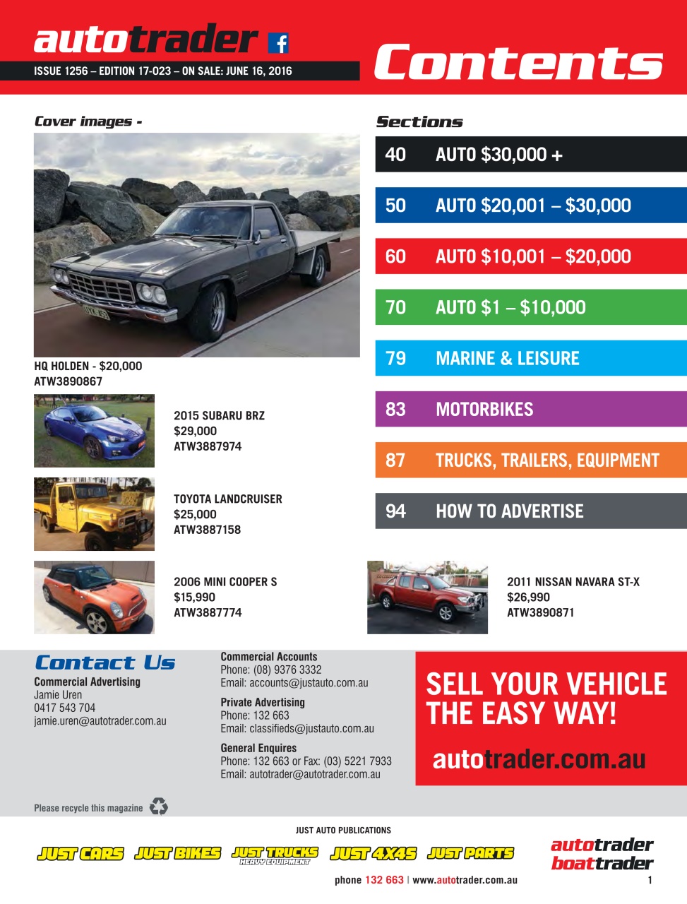 AutoTrader Preview Pages