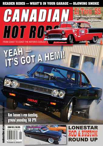 Canadian Hot Rods issue Volume 6 Issue 6