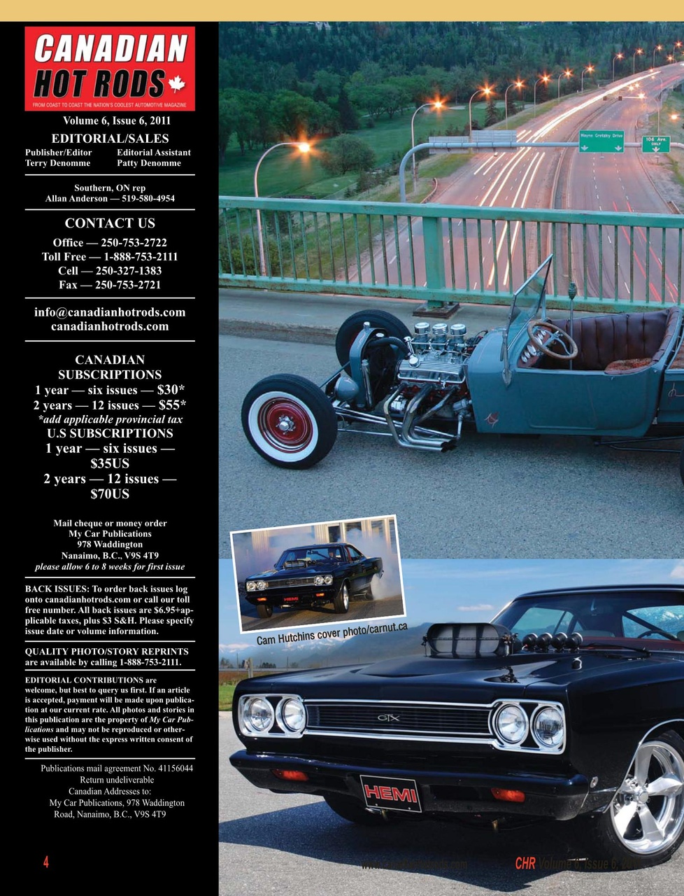Canadian Hot Rods Preview Pages