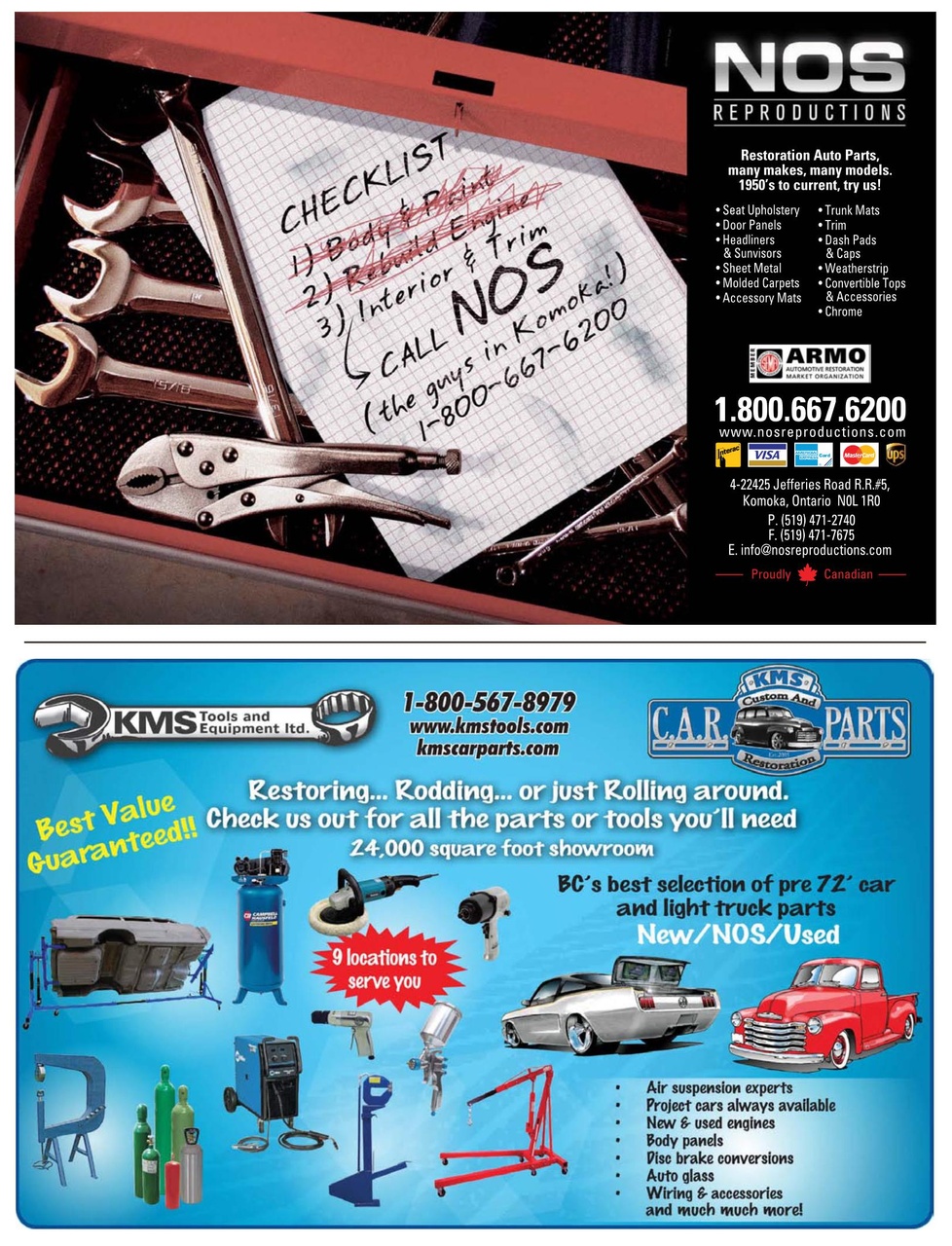 Canadian Hot Rods Preview Pages