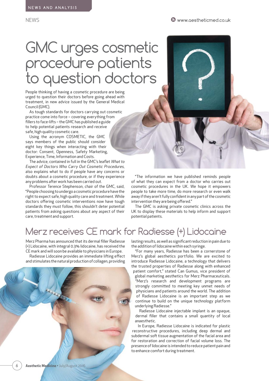 Aesthetic Medicine Preview Pages