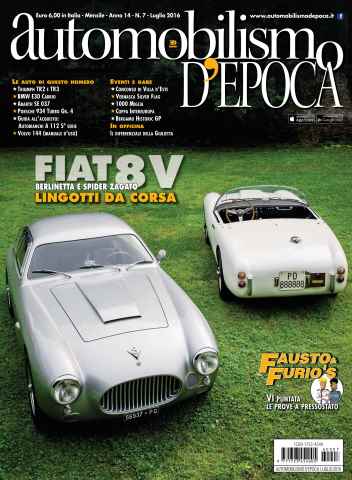Automobilismo d'Epoca 7 2016 issue Automobilismo d'Epoca 7 2016