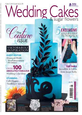 Issue 28 - Wedding Cakes & Sugar Flowers issue Issue 28 - Wedding Cakes & Sugar Flowers