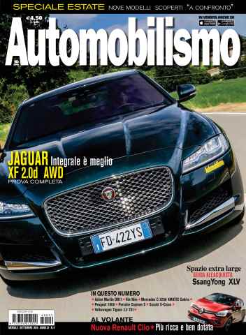 Automobilismo 9 2016 issue Automobilismo 9 2016