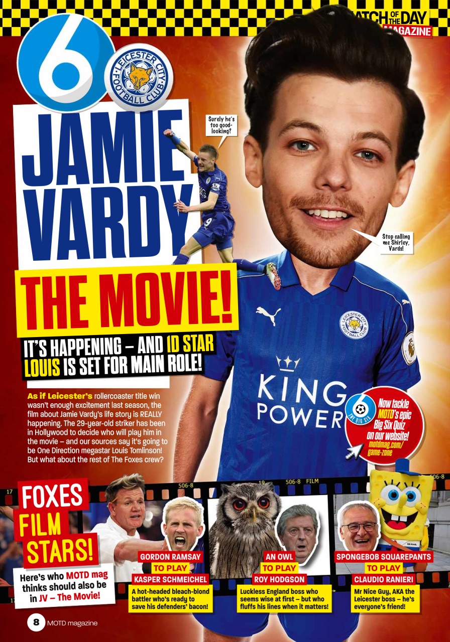 Match of the Day Preview Pages