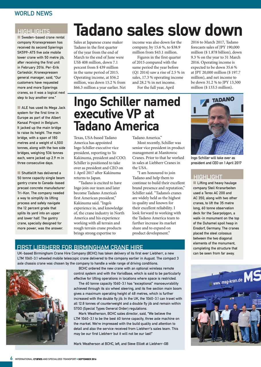 Int. Cranes and Specialized Transp Preview Pages