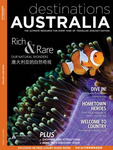 Destinations Australia 2016 issue Destinations Australia 2016