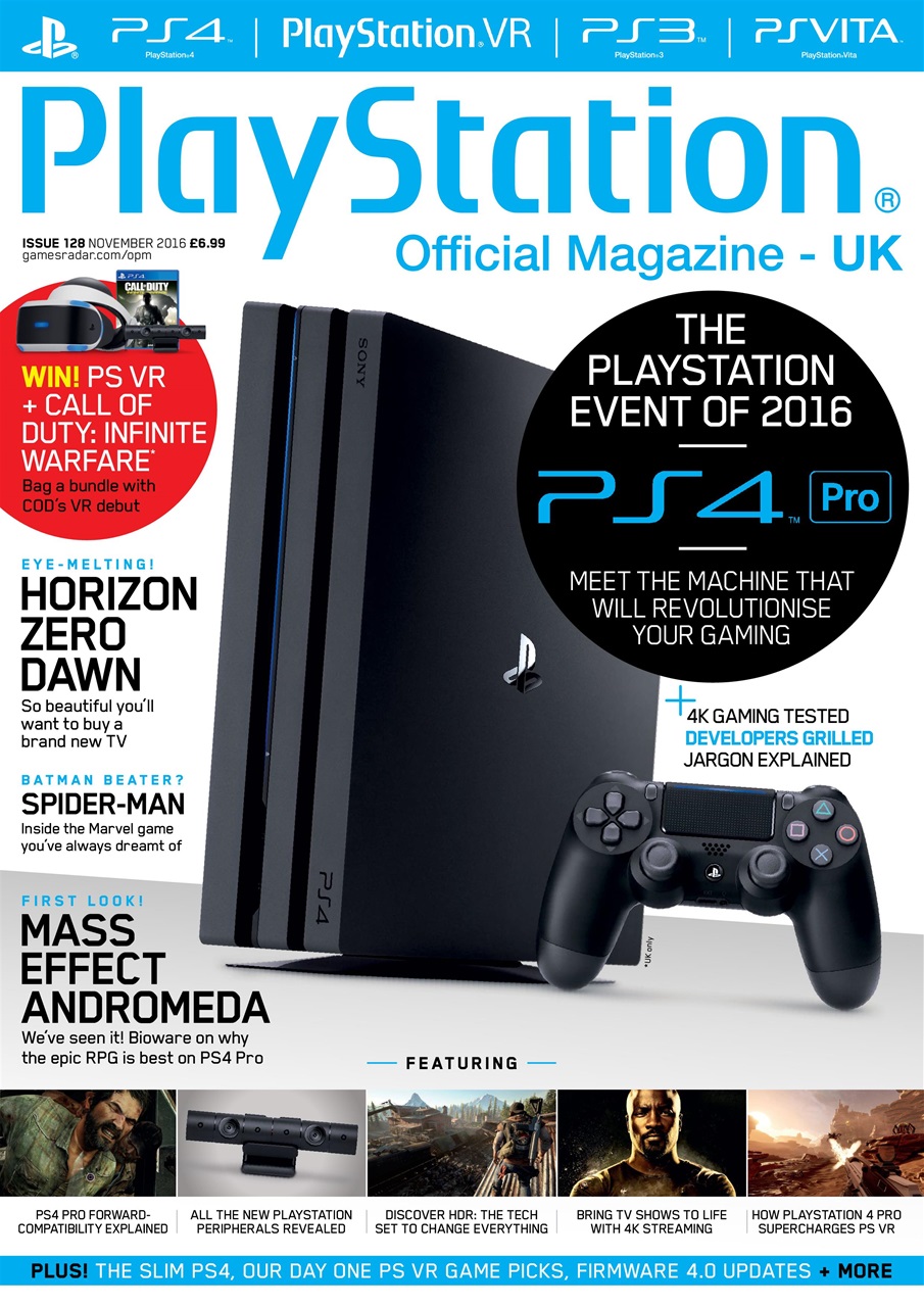 Playstation Official Magazine (UK Edition) November 2016
