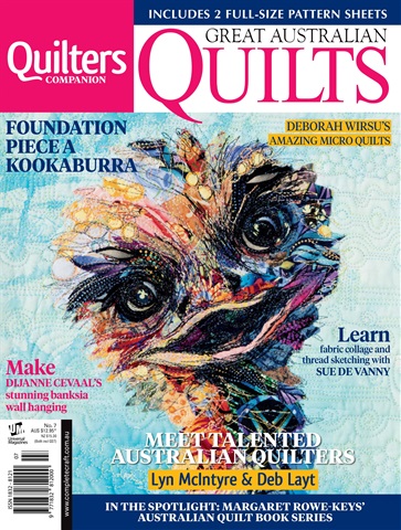 Great Aus Quilts #7 issue Great Aus Quilts #7