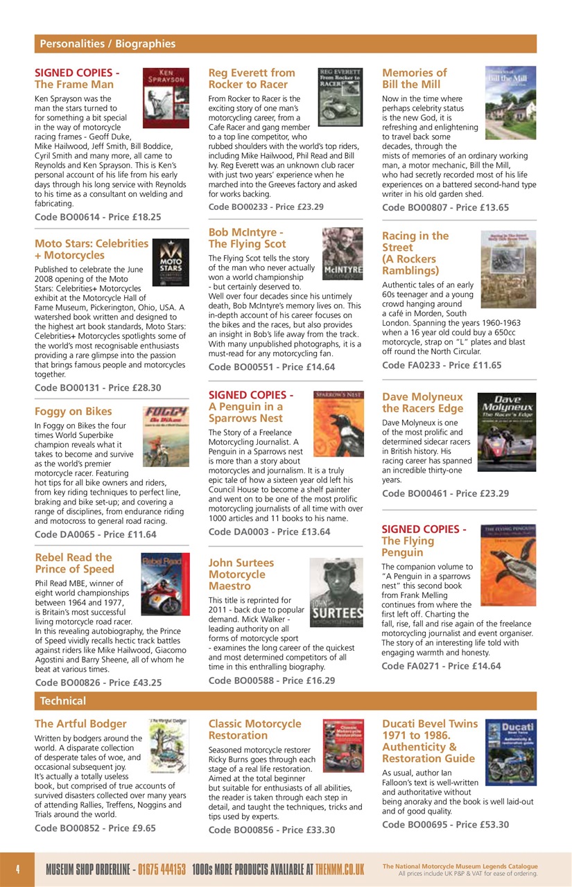 Classic Bike Guide Preview Pages