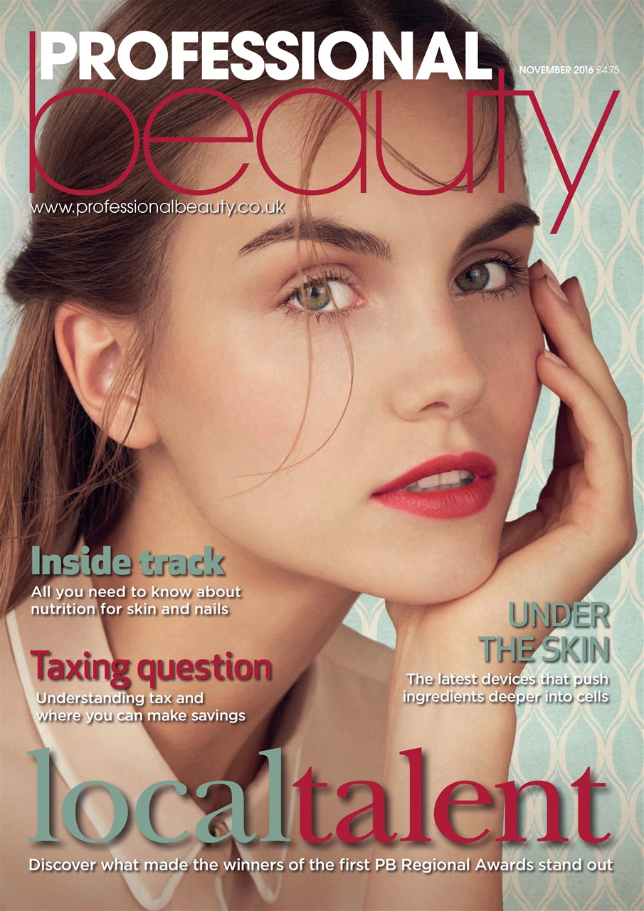 Professional Beauty Magazine - PB November 2016 Subscriptions | Pocketmags