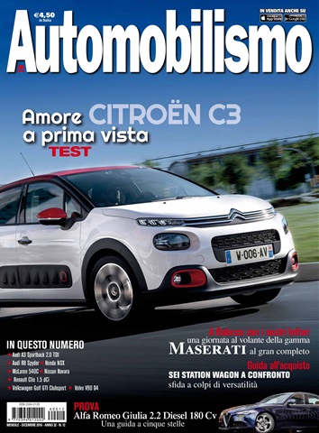 Automobilismo 12 2016 issue Automobilismo 12 2016