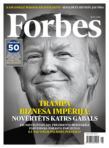 Forbes Latvija #74 issue Forbes Latvija #74
