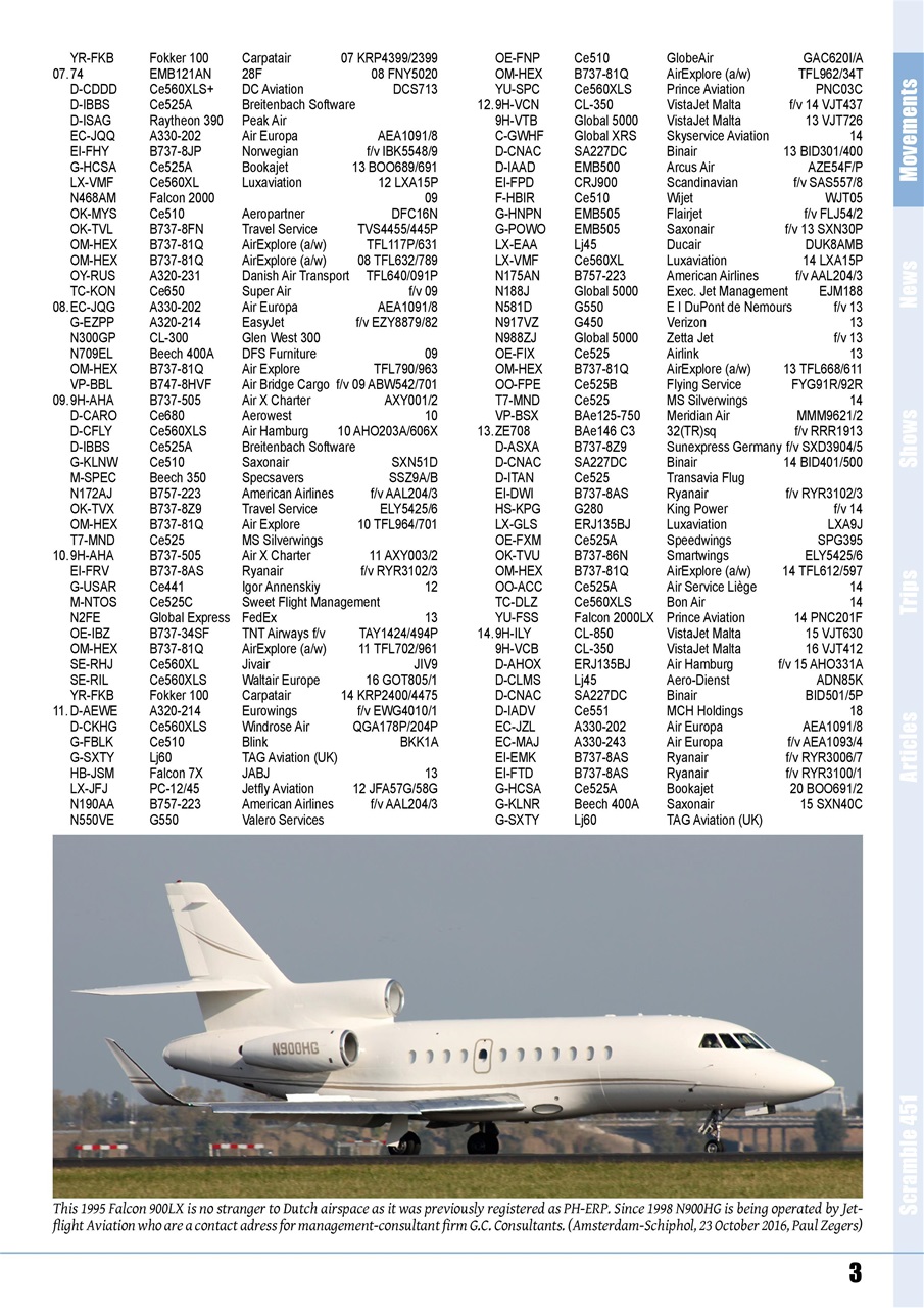 Scramble Magazine Preview Pages