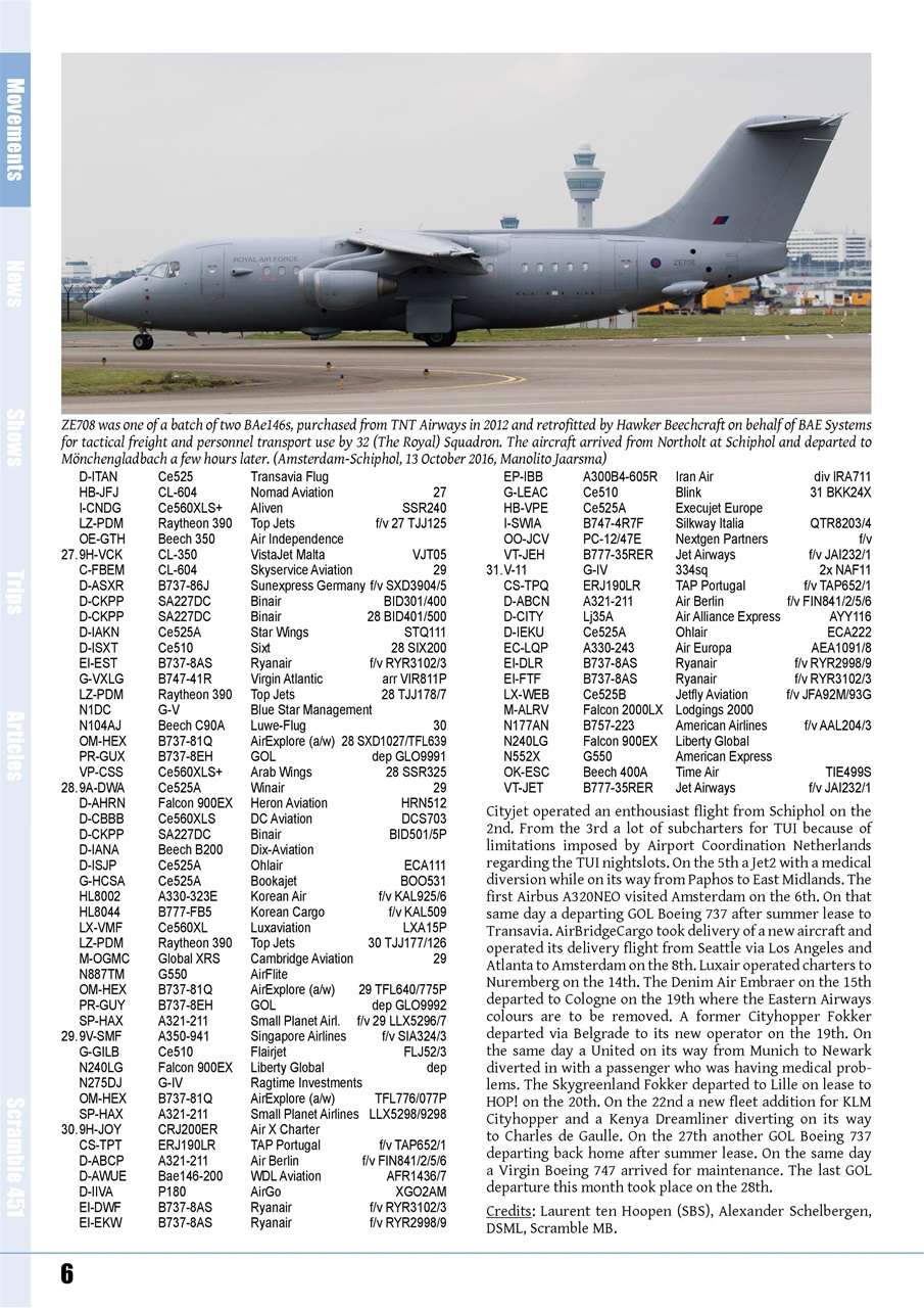 Scramble Magazine Preview Pages