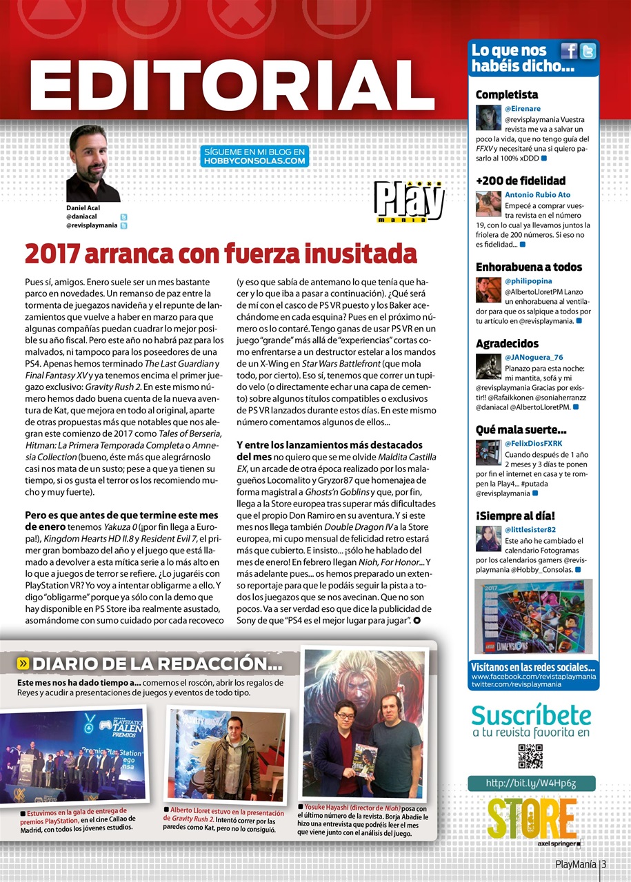 Playmania Preview Pages