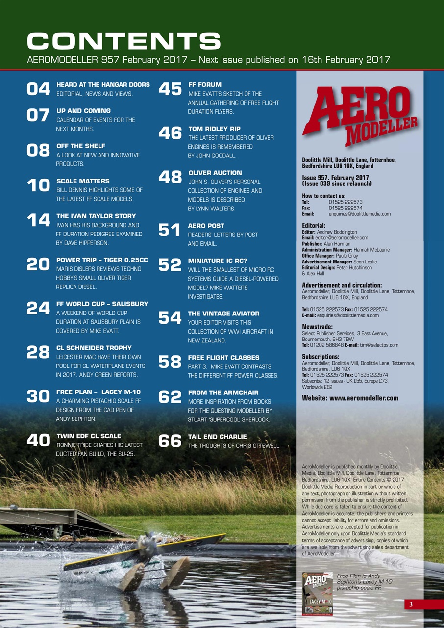 AeroModeller Preview Pages