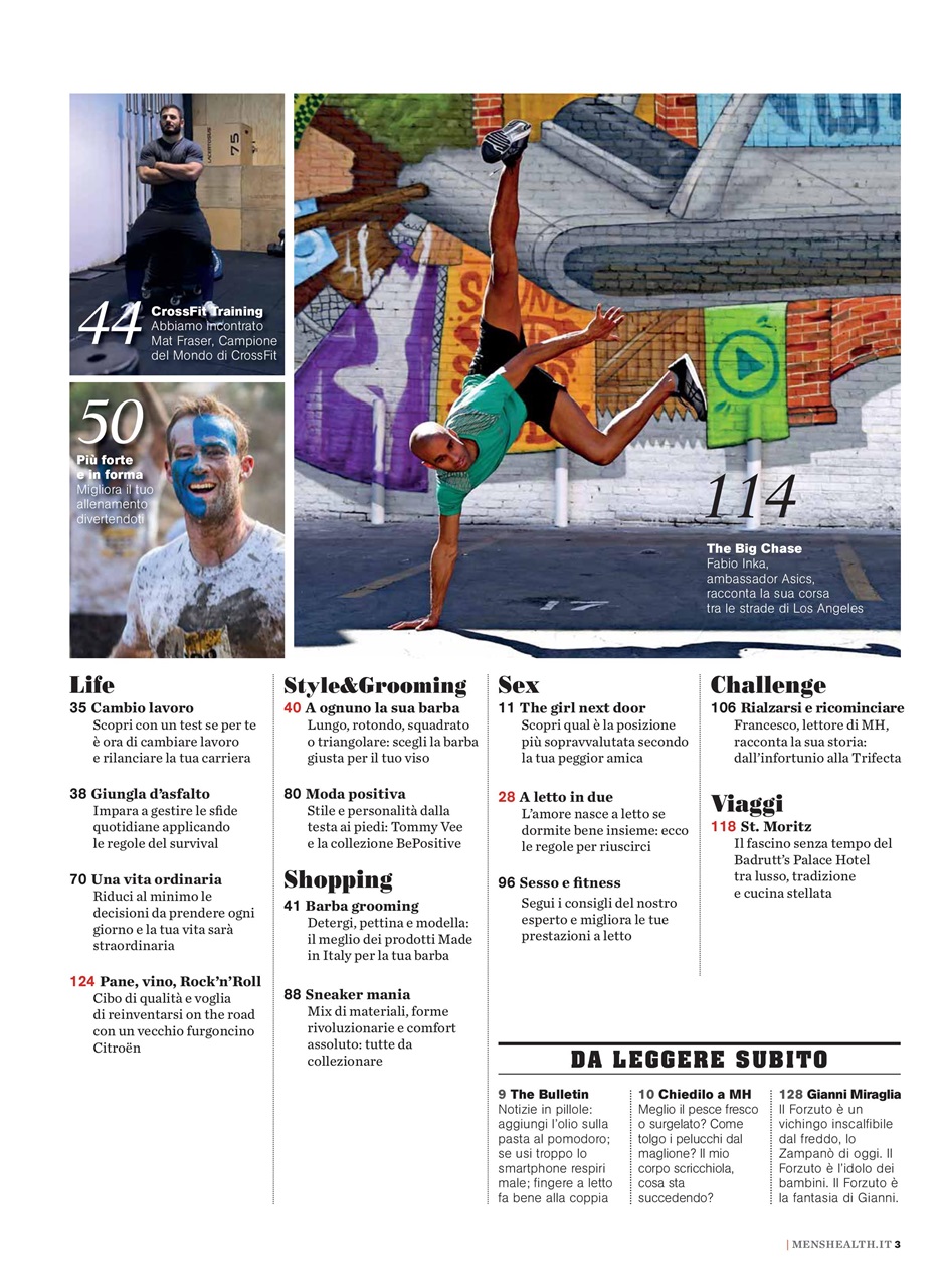 Men's Health Italia Preview Pages