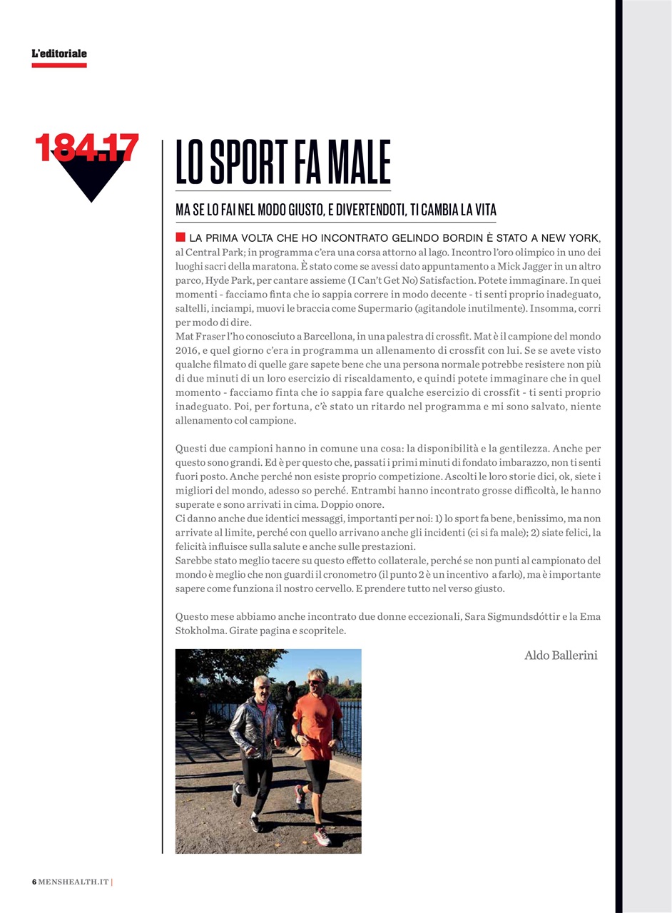 Men's Health Italia Preview Pages