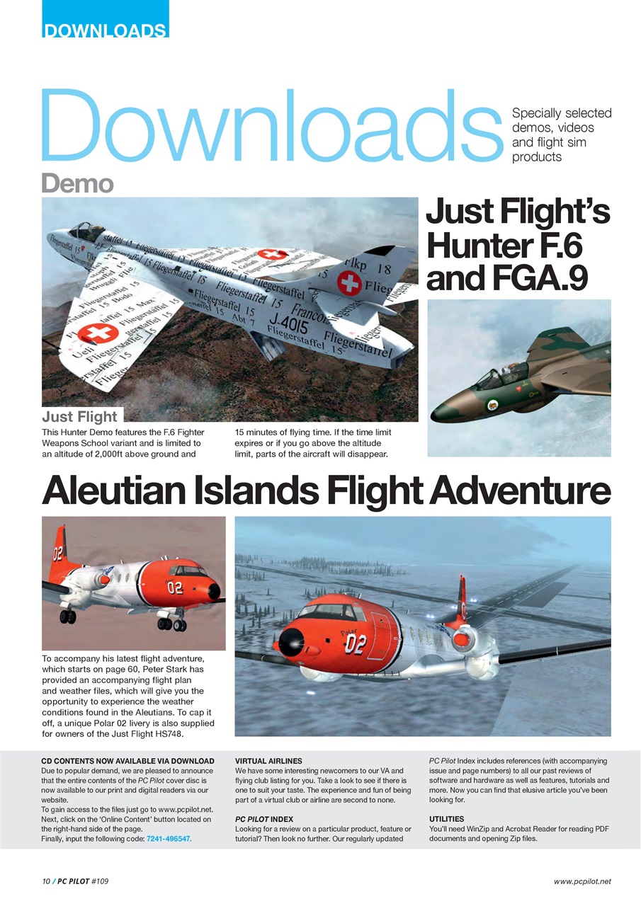 PC Pilot Preview Pages