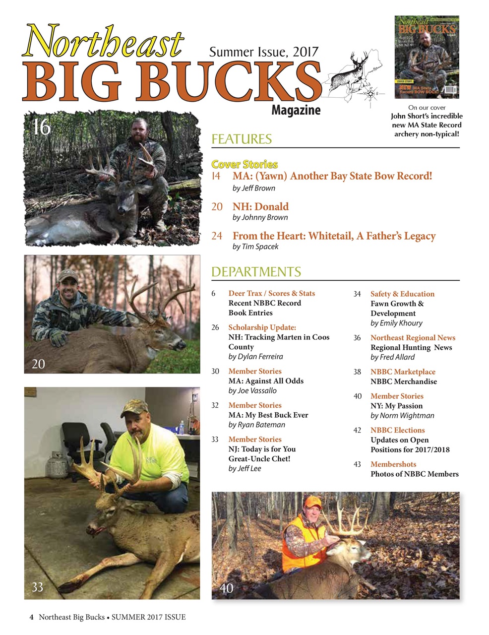 Northeast Big Bucks Preview Pages