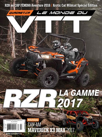 Avril / Mai 2017 issue Avril / Mai 2017