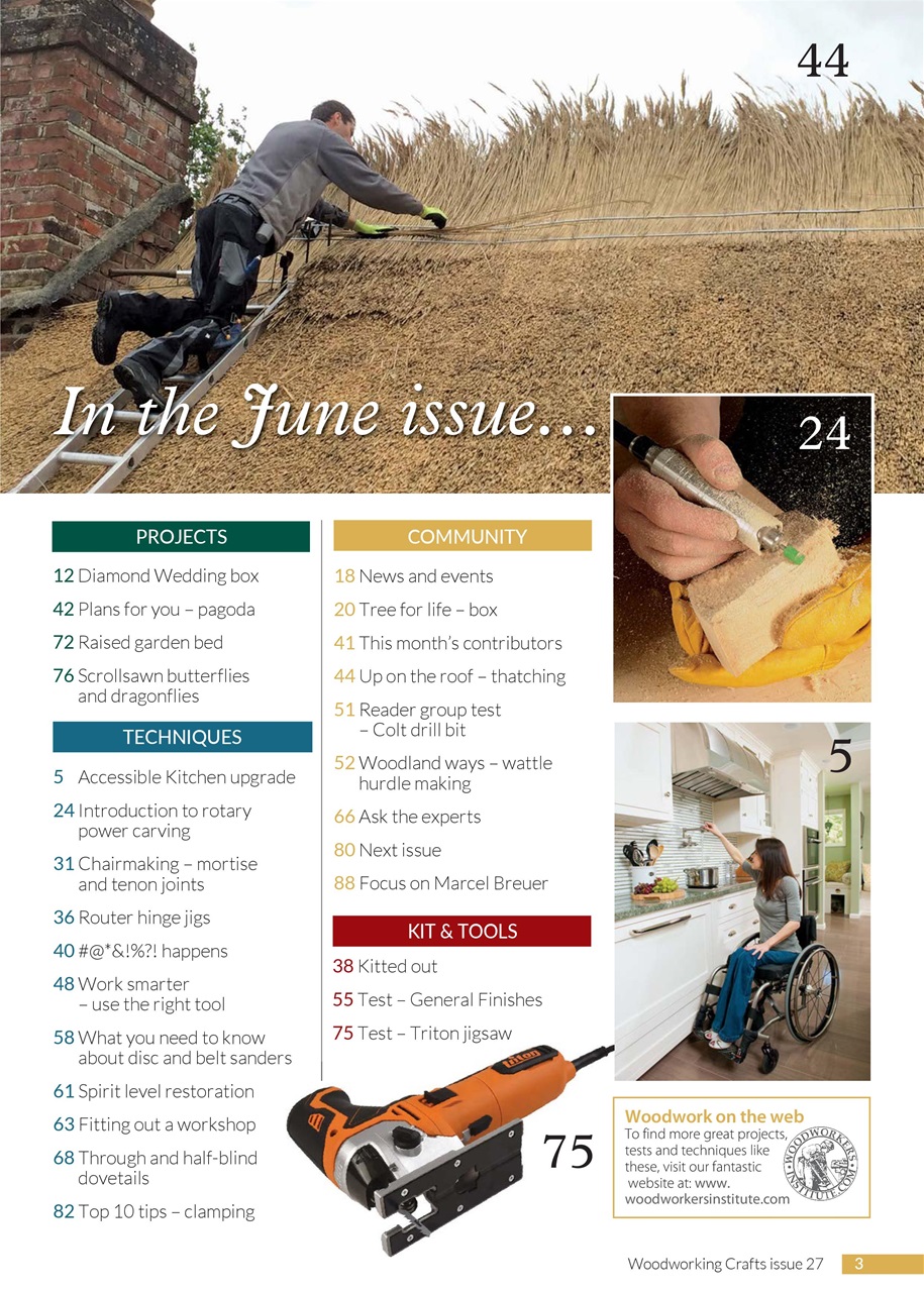 Woodworking Crafts Magazine Preview Pages