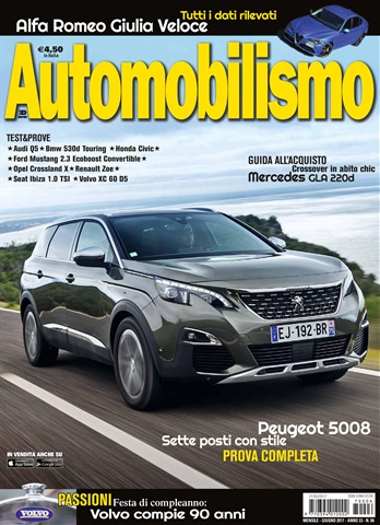 Automobilismo 6 2017 issue Automobilismo 6 2017
