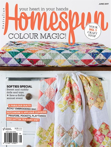 Homespun issue Issue#18.6 Jun 2017