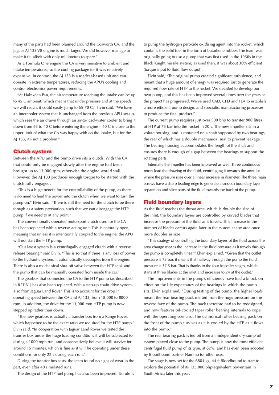 Race Engine Technology Preview Pages