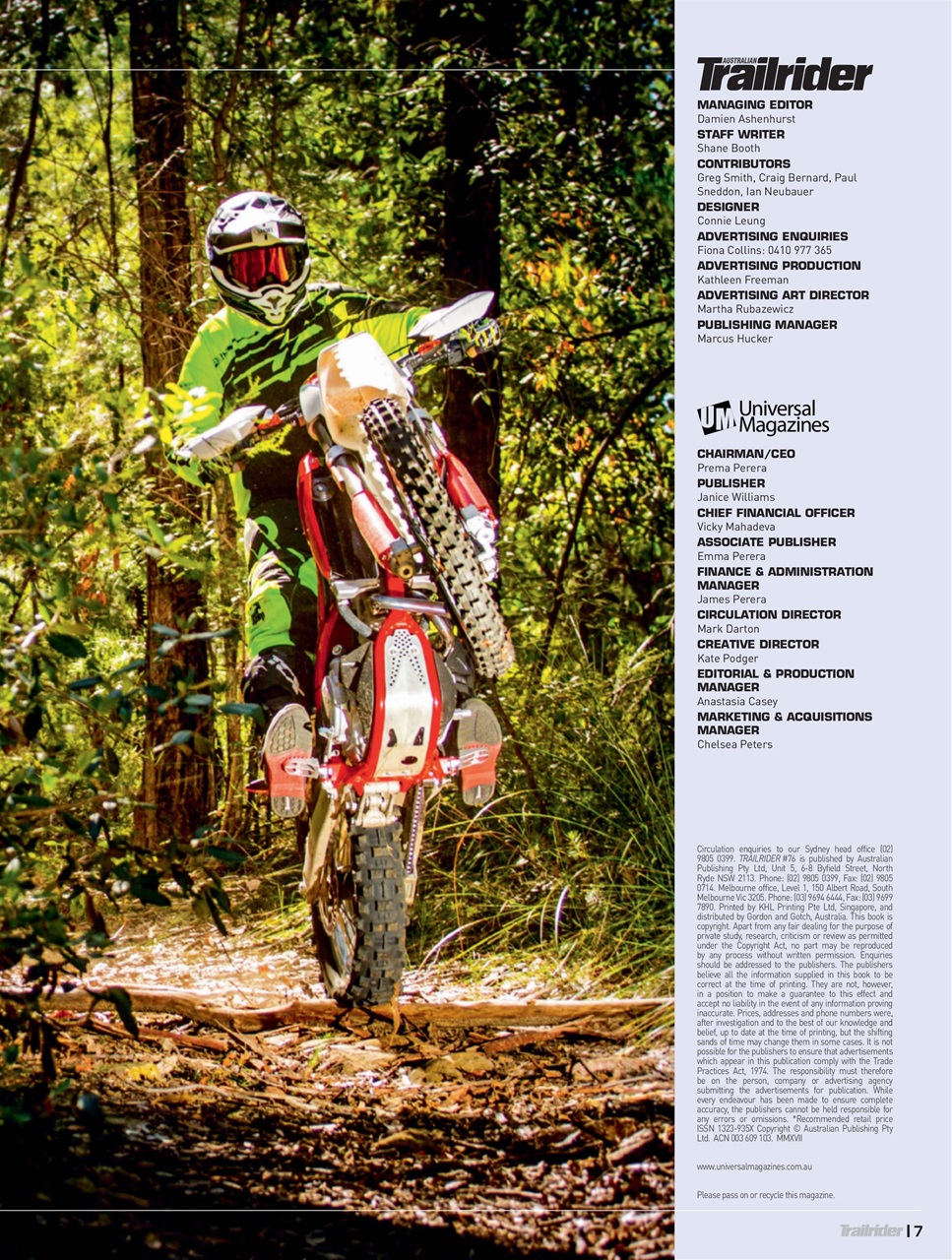 Trailrider Preview Pages