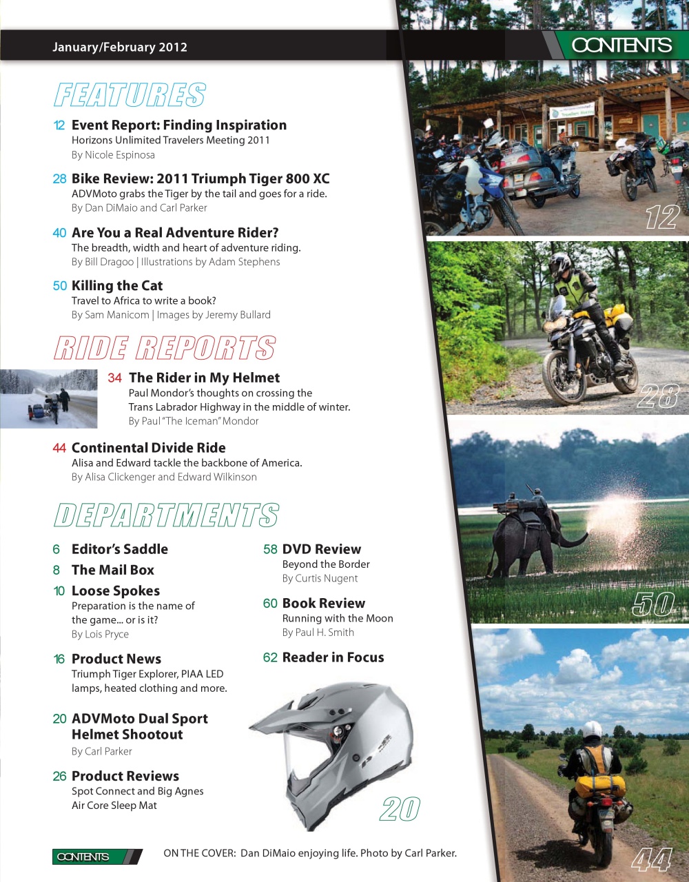 Adventure Motorcycle Preview Pages