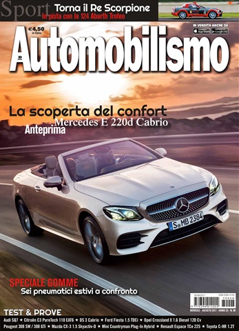 Automobilismo 8 2017 issue Automobilismo 8 2017