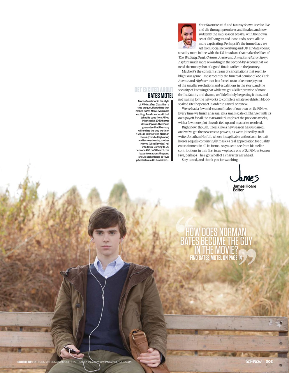 SciFiNow Preview Pages