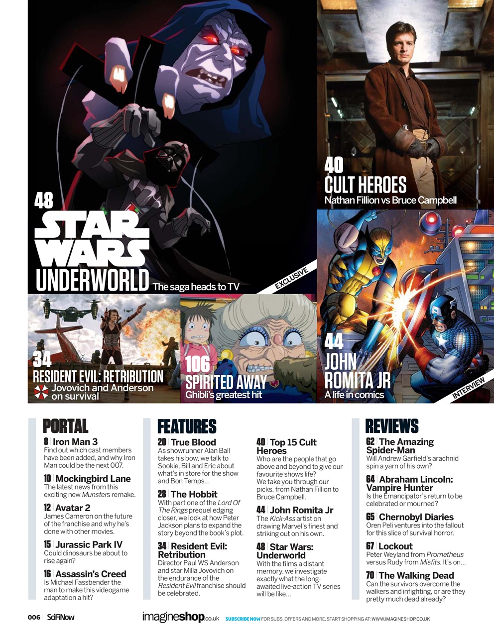 SciFiNow Preview Pages