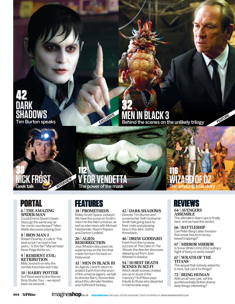 SciFiNow Preview Pages