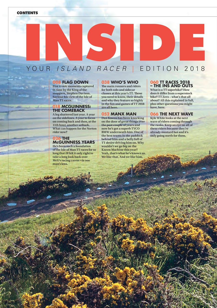 Island Racer Preview Pages