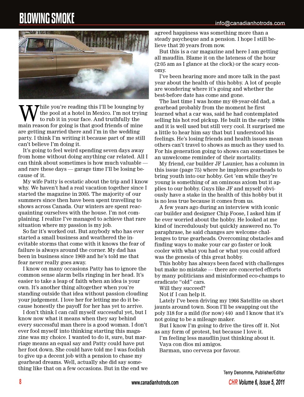 Canadian Hot Rods Preview Pages