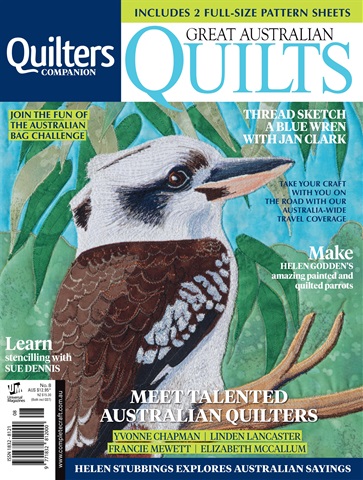 Great Australian Quilts Issue#8 2017 issue Great Australian Quilts Issue#8 2017