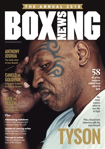 Boxing News Annual 2018 issue Boxing News Annual 2018