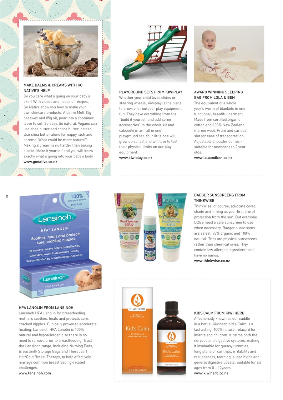 The Natural Parent Magazine Preview Pages