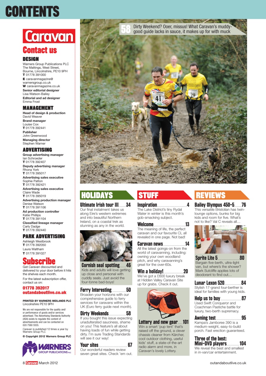 Caravan Magazine Preview Pages