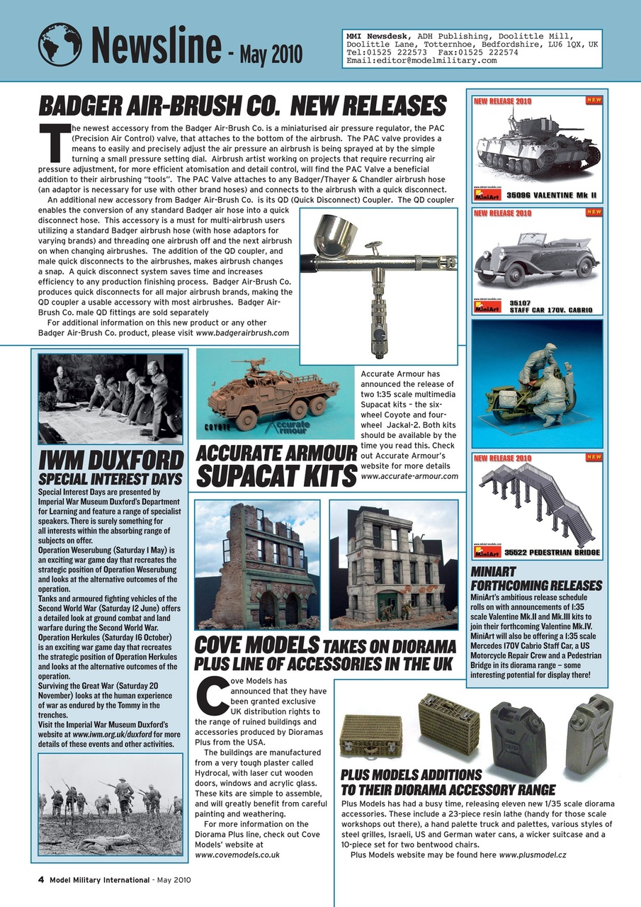 Model Military International Preview Pages