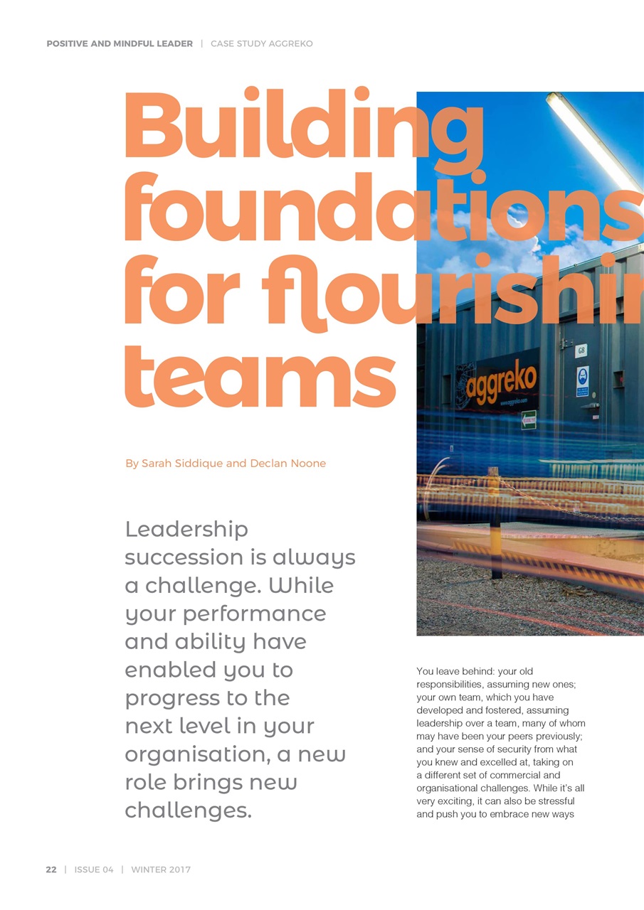 Positive & Mindful Leader Preview Pages